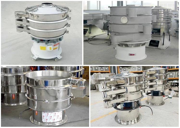 rotary vibrating sifter machine for powder sieving apply